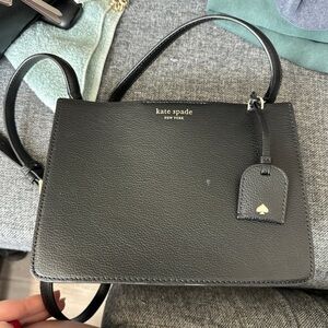 Kate Spade Black Leather Crossbody Bag
